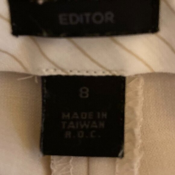 Express Design Studio ivory cream trousers - Picture 6 of 11